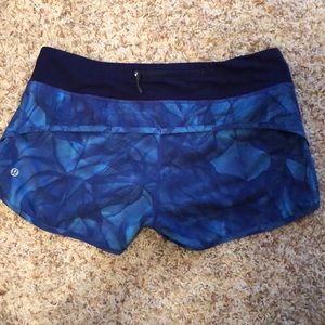 Lululemon speed up shorts